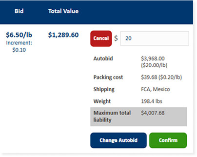 How do I apply to bid in an auction?